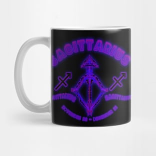 Sagittarius 8a Black Mug